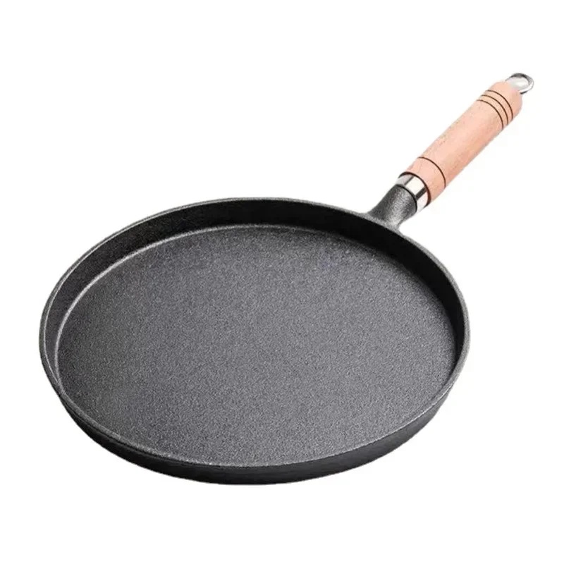 26cm Uncoated Cast Iron Skille - Mini Pancake Griddle ulasan dan harga