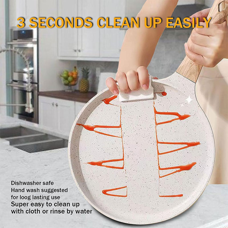 20/24/28cm Nonstick Crepe Egg  - Egg Waffle Pan ulasan dan harga