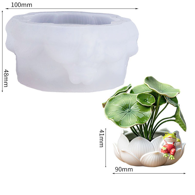 Plant Flower Pot Mold Flexible - Potsticker Mold ulasan dan harga