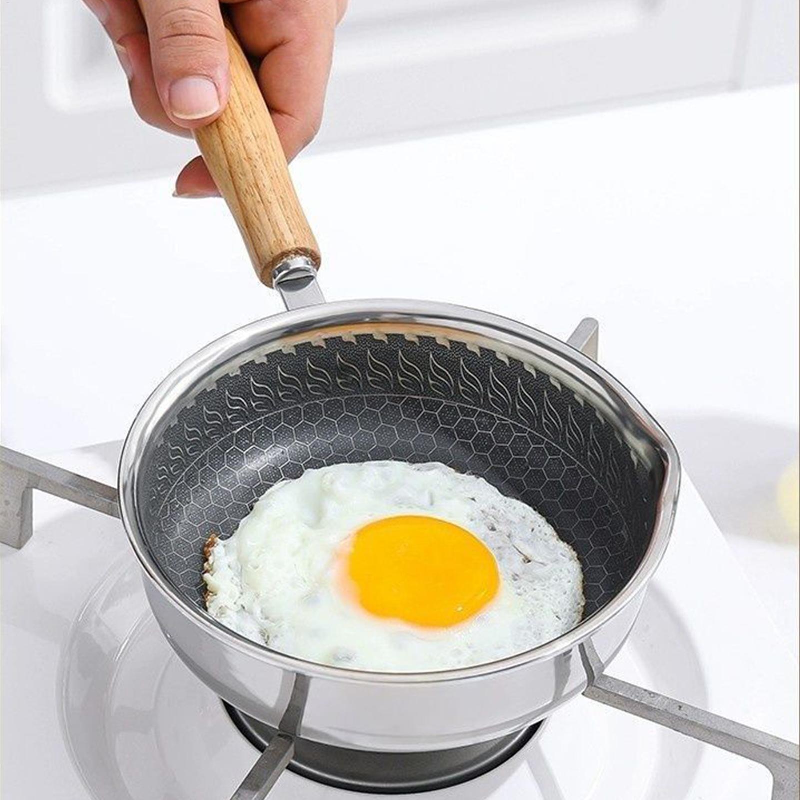 Nonstick Mini Frying Pan Woode - Egg Waffle Pan ulasan dan harga
