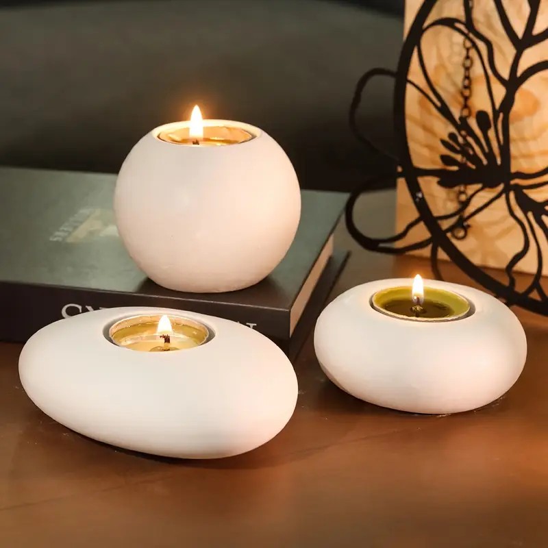 Tealight Candle Holder Resin S - Potsticker Mold ulasan dan harga