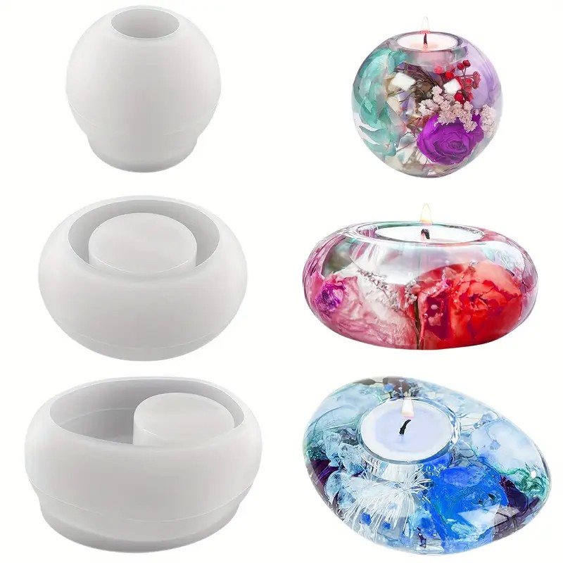 Tealight Candle Holder Resin S - Potsticker Mold ulasan dan harga