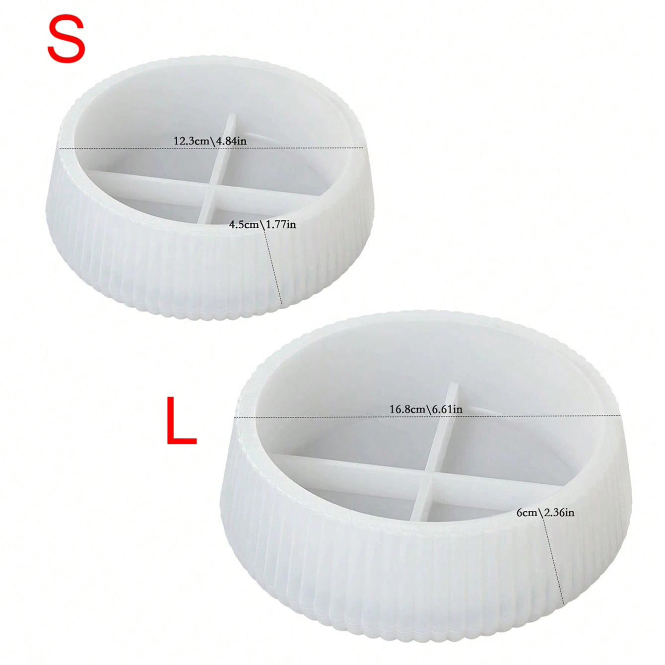 1pc Oversized Round Striped St - Potsticker Mold ulasan dan harga