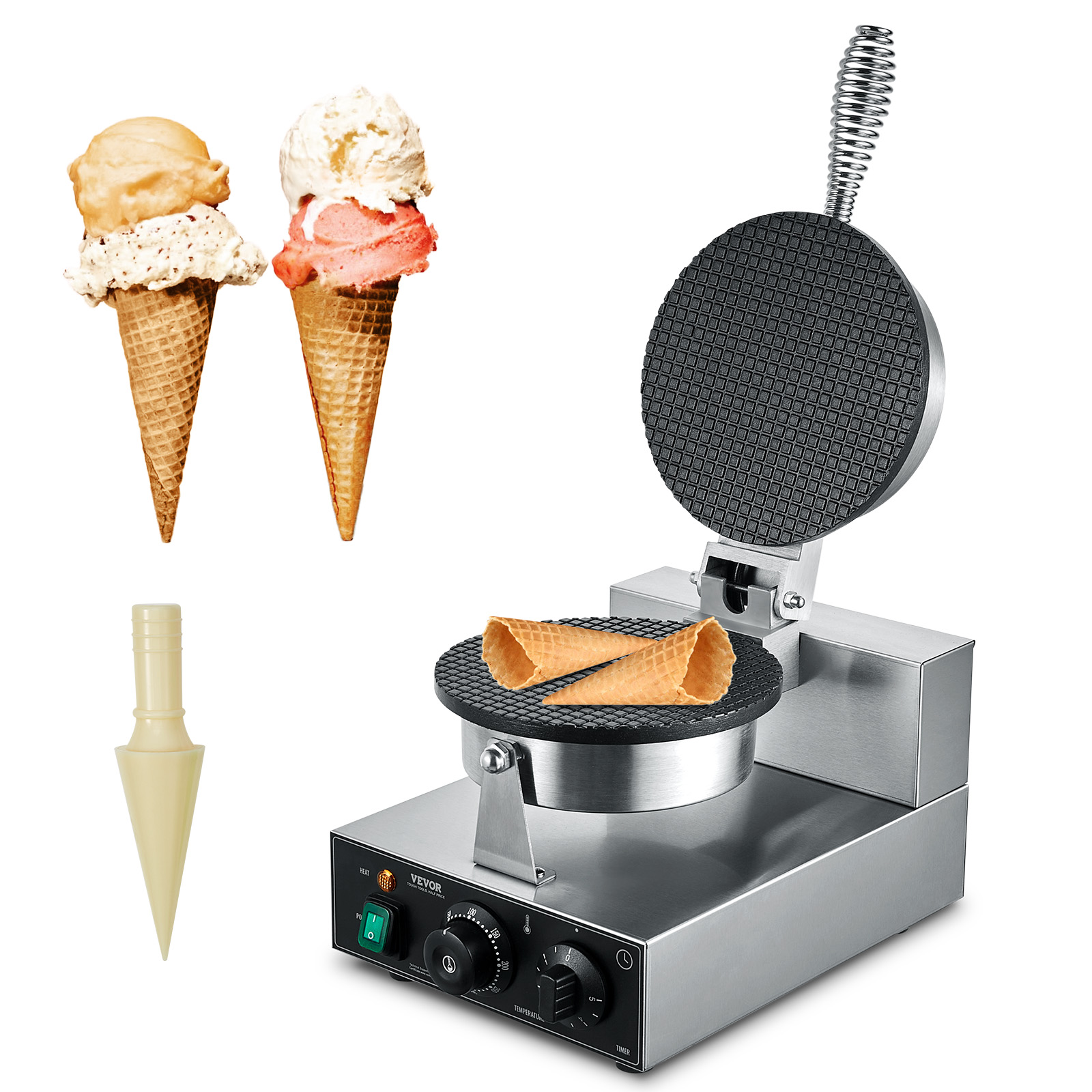 SucceBuy Electric Ice Cream Co - Waffle Cone Maker ulasan dan harga