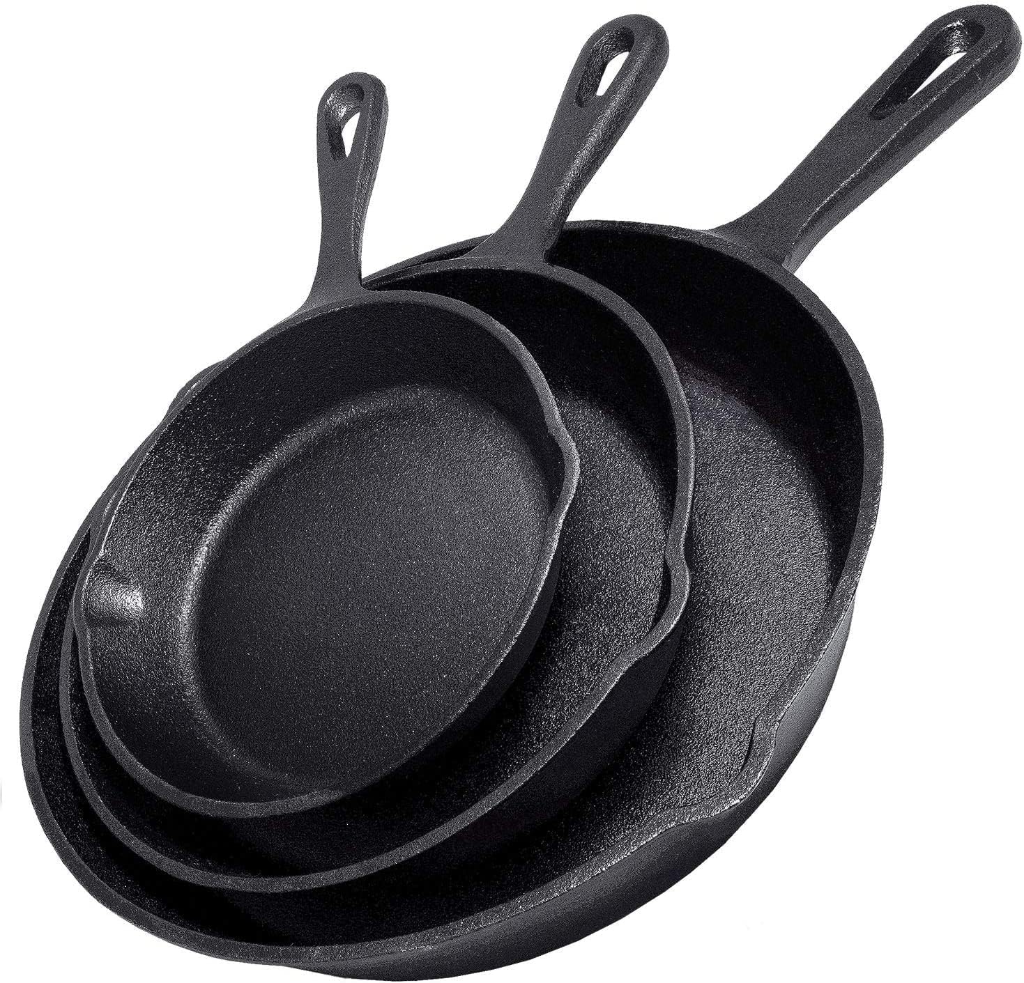 14/16/20cm Cast Iron Frying Pa - Mini Pancake Griddle ulasan dan harga