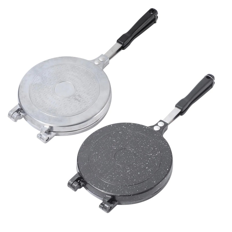 Double Sided Frying Pan Alumin - Mini Pancake Griddle ulasan dan harga