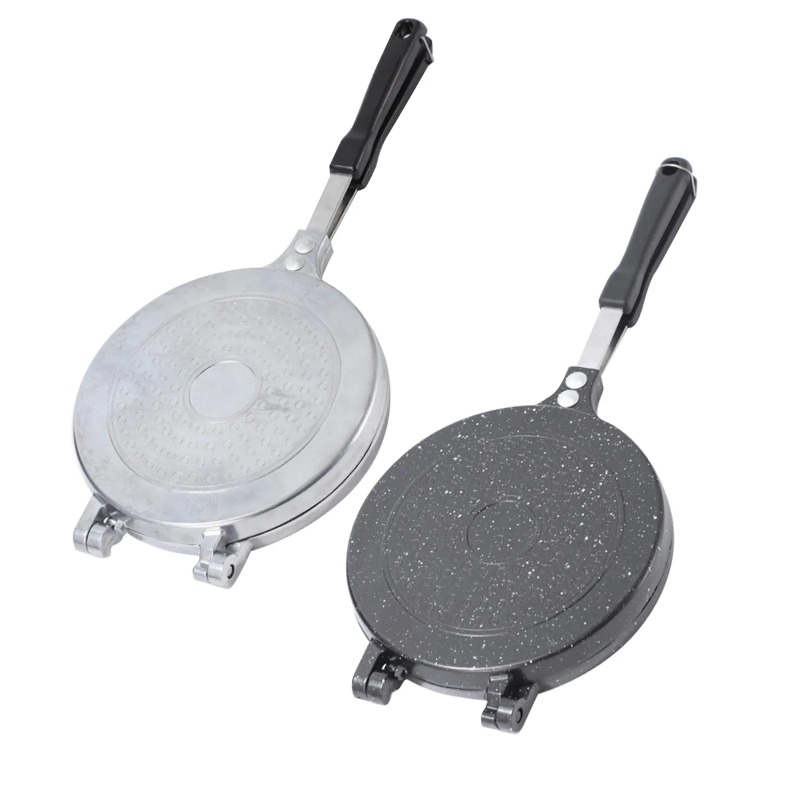 Double Sided Frying Pan Alumin - Mini Pancake Griddle ulasan dan harga