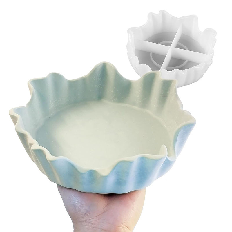Lace Tray Fruit Tray DIY Gypsu - Potsticker Mold ulasan dan harga